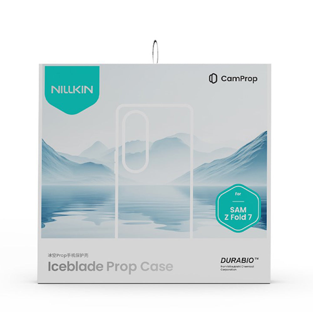 Funda MagSafe para Samsung Galaxy Z Fold8 Ultra F976, Nillkin, Iceblade Prop con recorte para cámara, Negra