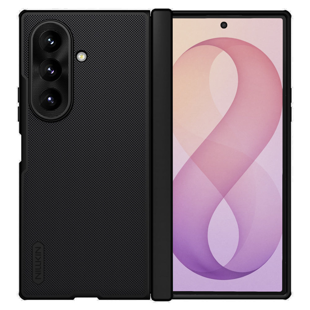 Funda MagSafe para Samsung Galaxy Z Fold8 Ultra F976, Nillkin, Super Frosted Shield, Negra