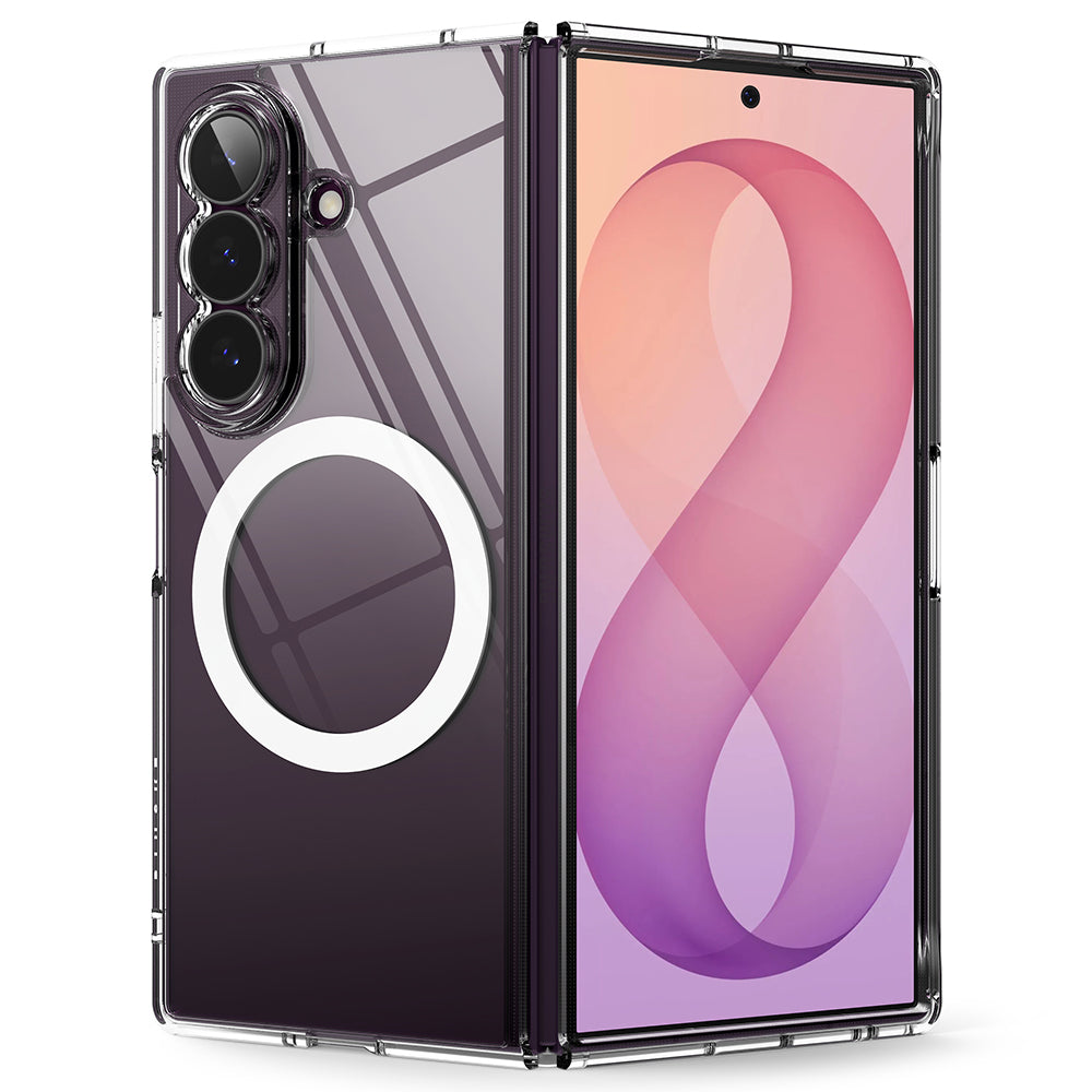 Funda MagSafe para Samsung Galaxy Z Fold8 Ultra F976, Ringke, Fusion, Transparente
