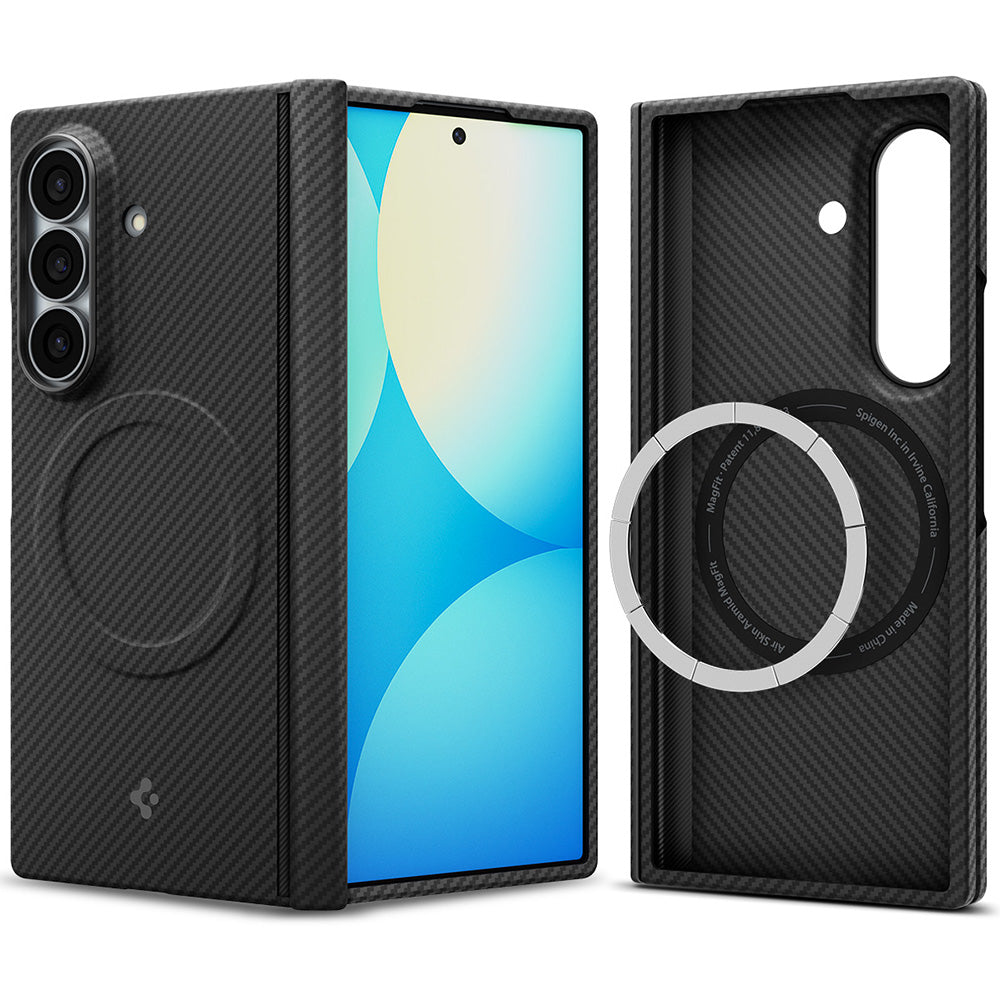 Funda MagSafe para Samsung Galaxy Z Fold8 Ultra F976, Spigen, Air Skin, Negra ACS11510