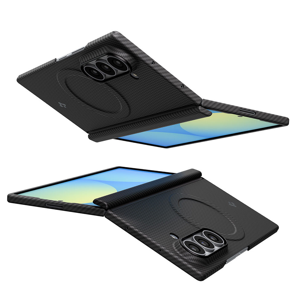 Funda MagSafe para Samsung Galaxy Z Fold8 Ultra F976, Spigen, Air Skin, Negra ACS11510