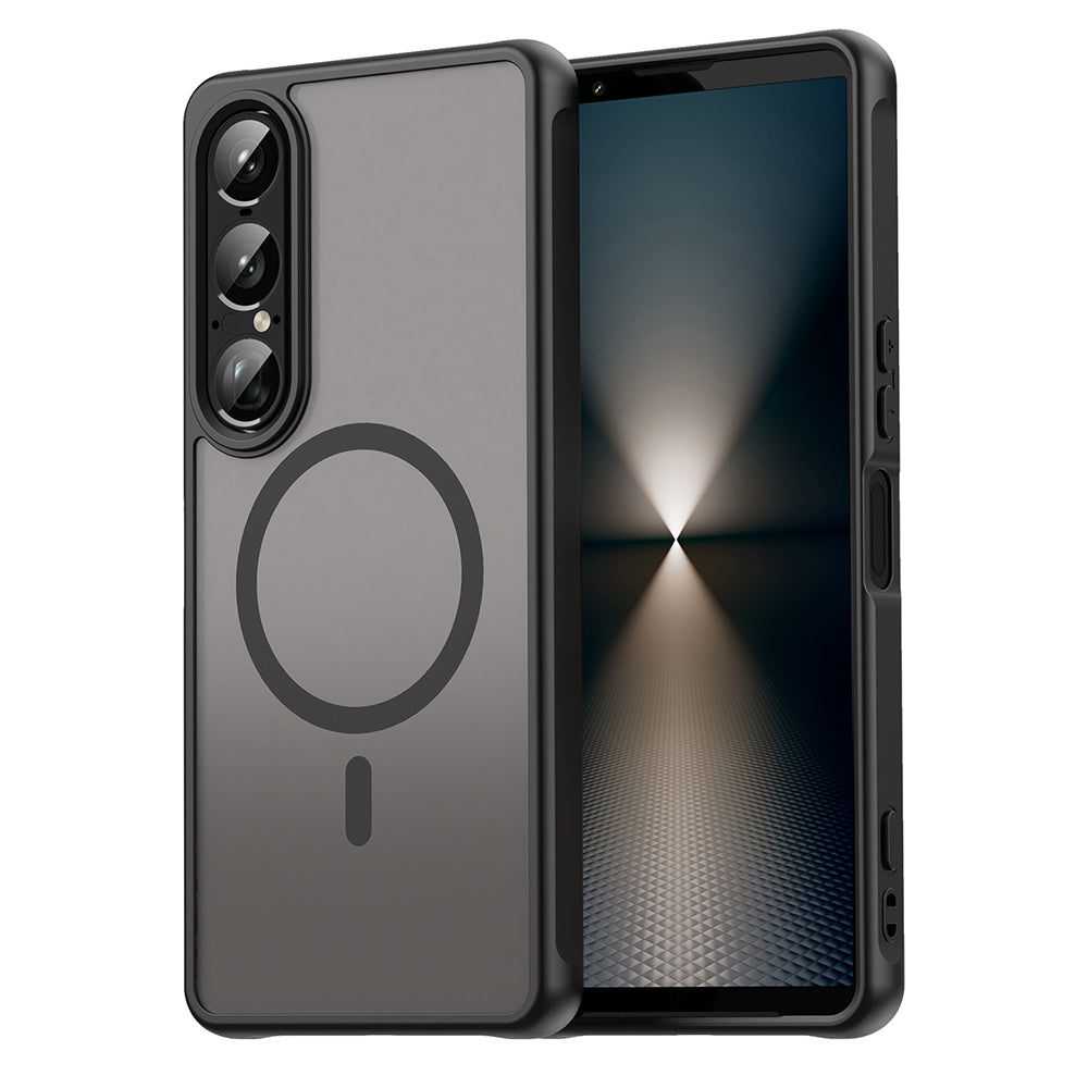 Funda MagSafe para Sony Xperia 1 VII, Techsuit, HaloFrost II, Negra