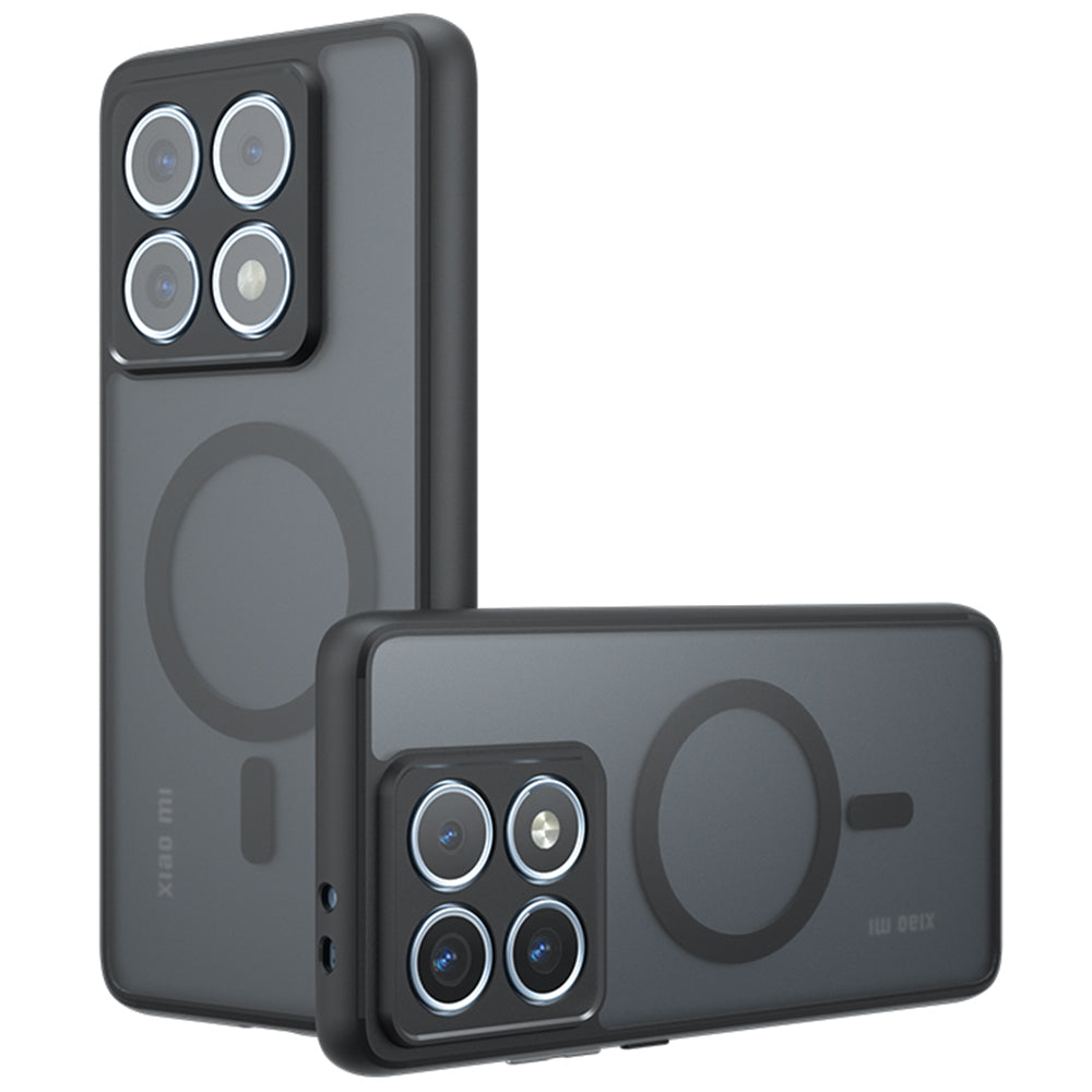 Funda MagSafe para Xiaomi 14T, Techsuit, PureFrost, Negra