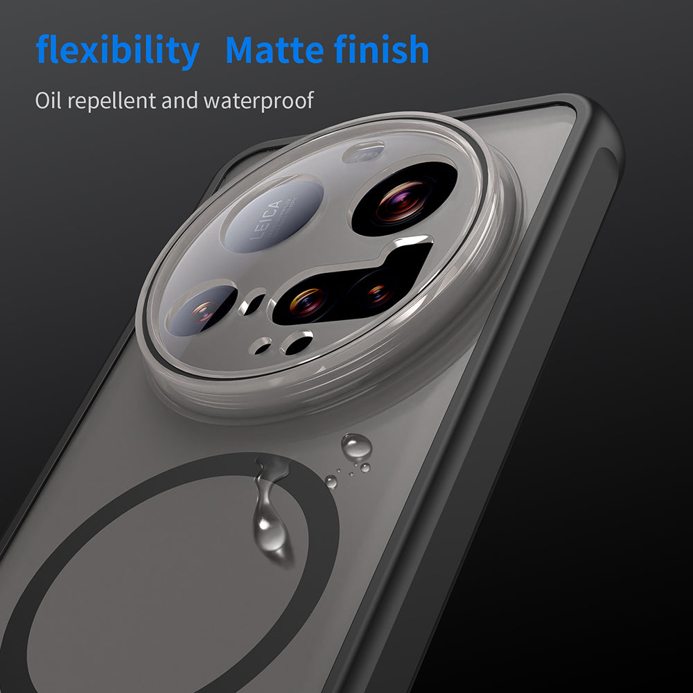 Funda MagSafe para Xiaomi 15 Ultra, Techsuit, HaloFrost II, Negra