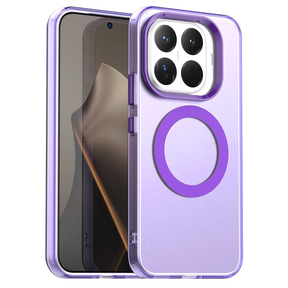 Funda MagSafe para Xiaomi 15T Pro, Techsuit, CandyCase, Morado