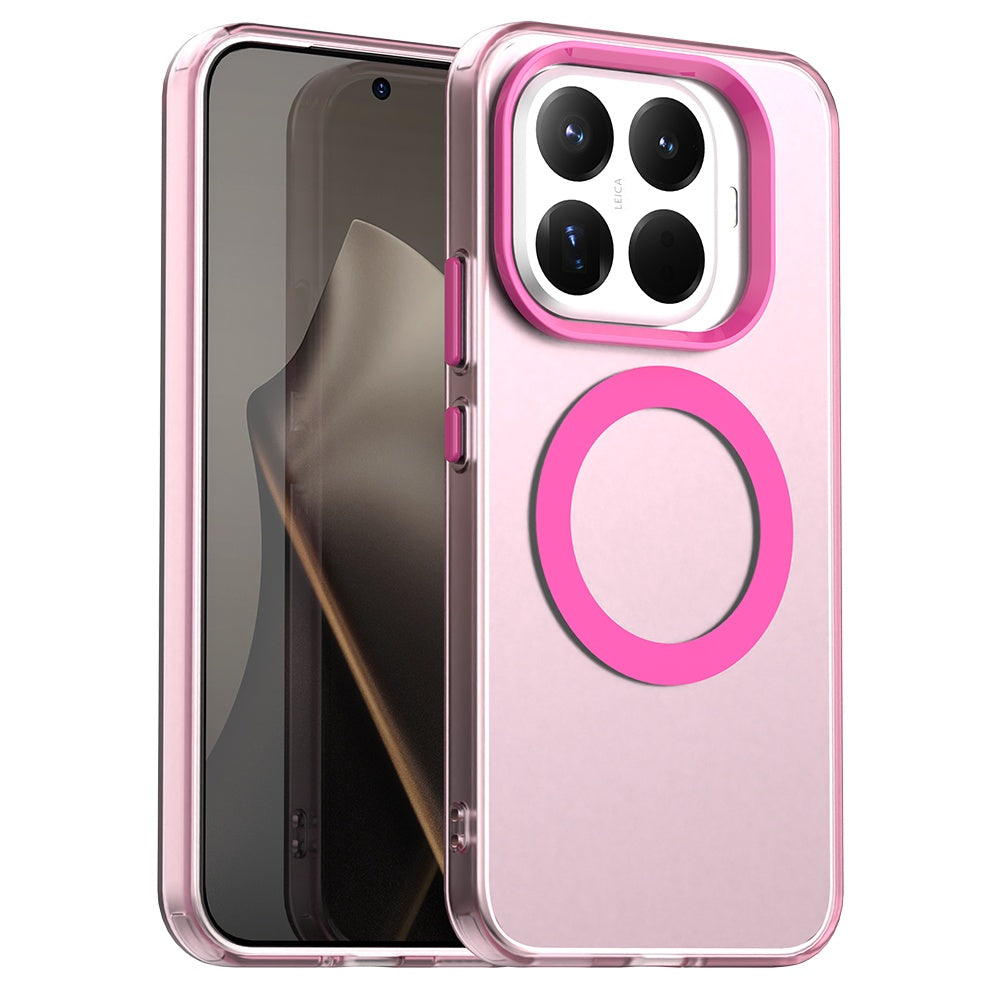 Funda MagSafe para Xiaomi 15T Pro, Techsuit, CandyCase, Rosa