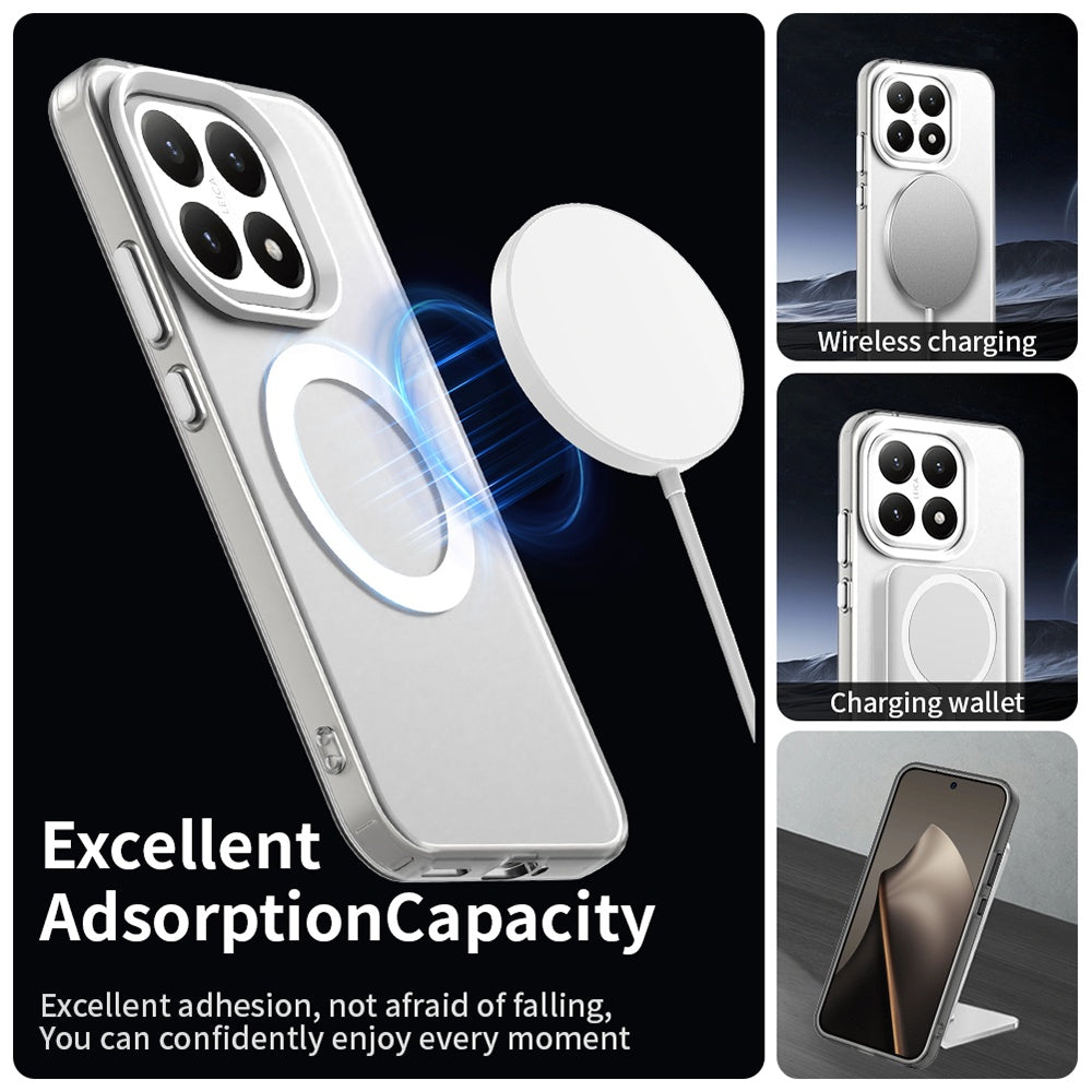Funda MagSafe para Xiaomi 15T, Techsuit, CandyCase, Blanca