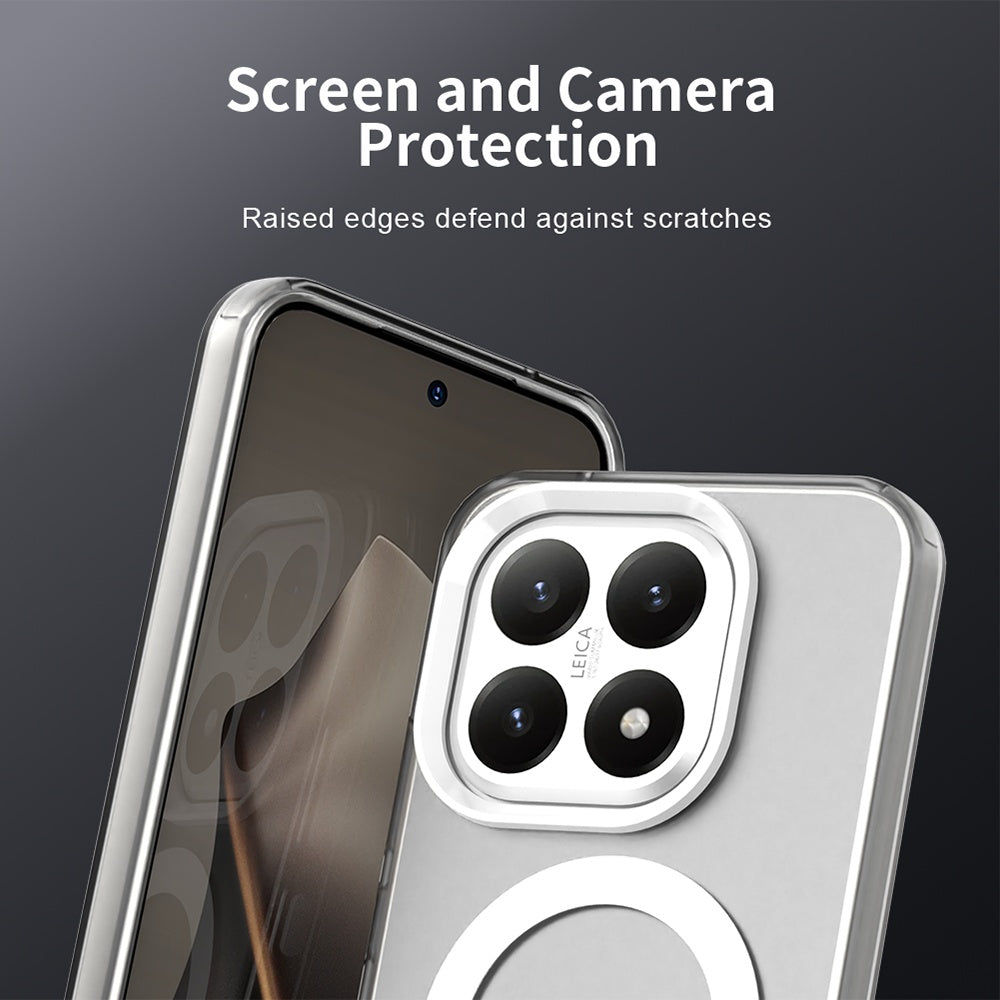 Funda MagSafe para Xiaomi 15T, Techsuit, CandyCase, Blanca