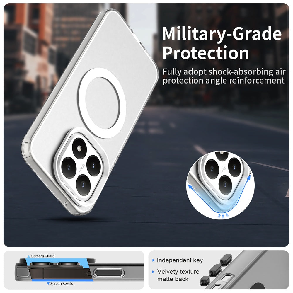 Funda MagSafe para Xiaomi 15T, Techsuit, CandyCase, Blanca