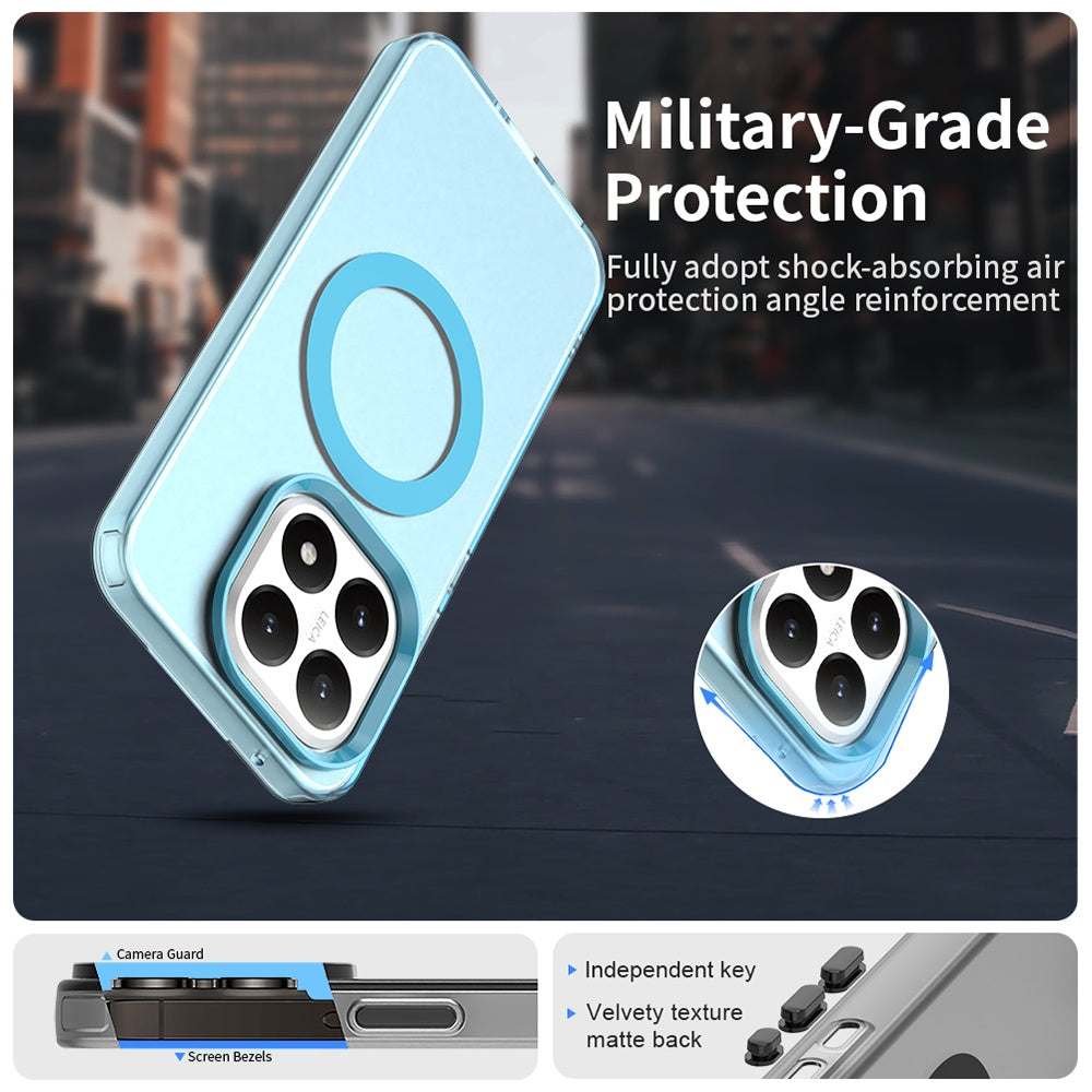 Funda MagSafe para Xiaomi 15T, Techsuit, CandyCase, Azul