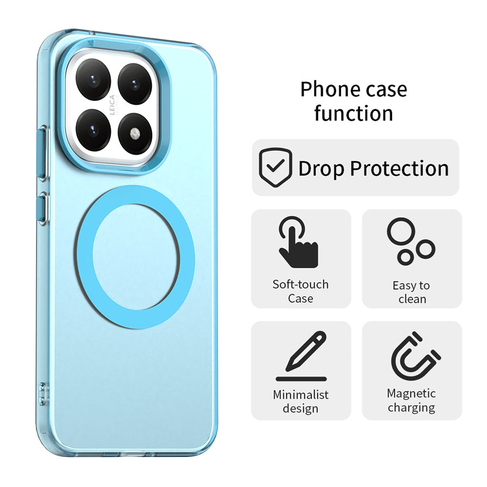 Funda MagSafe para Xiaomi 15T, Techsuit, CandyCase, Azul