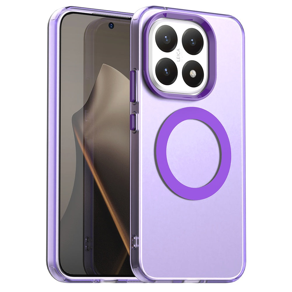 Funda MagSafe para Xiaomi 15T, Techsuit, CandyCase, Morado