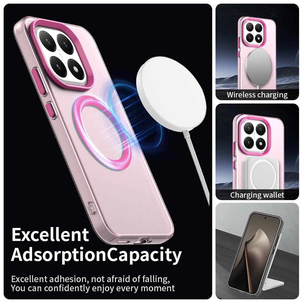 Funda MagSafe para Xiaomi 15T, Techsuit, CandyCase, Rosa