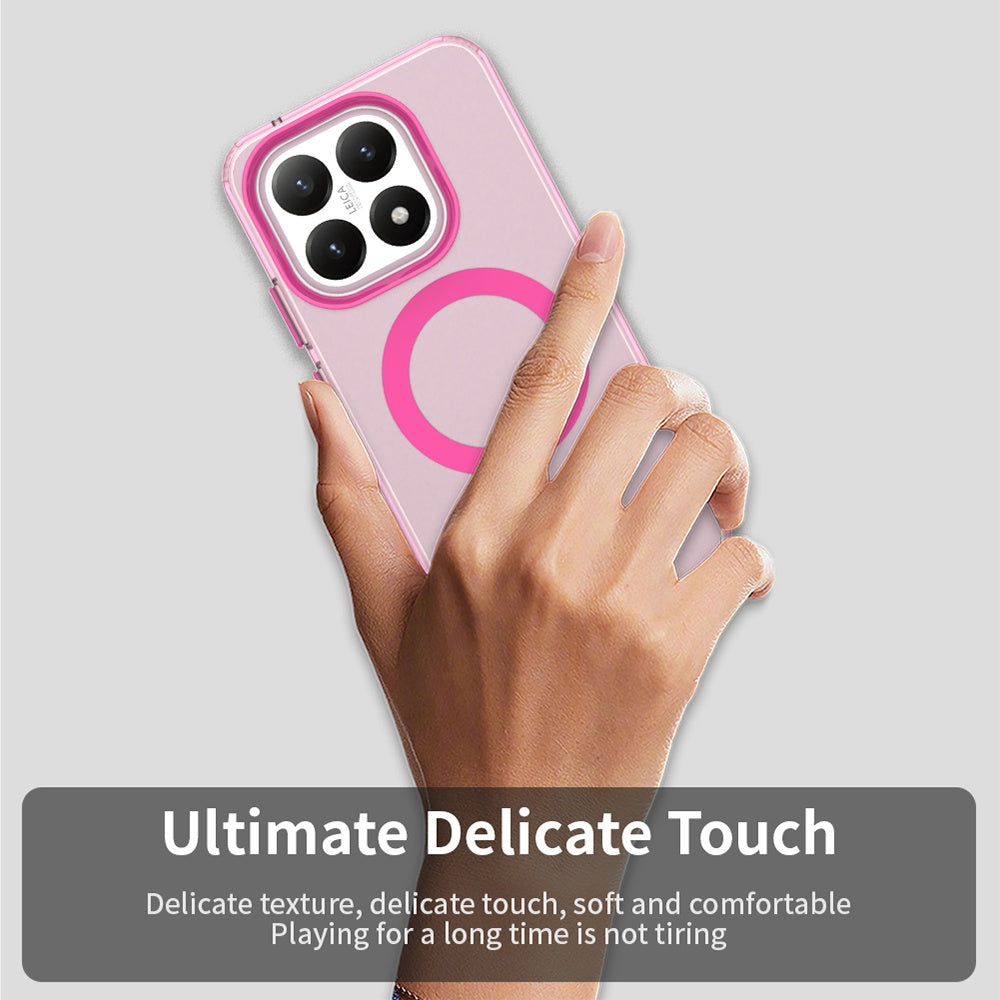 Funda MagSafe para Xiaomi 15T, Techsuit, CandyCase, Rosa