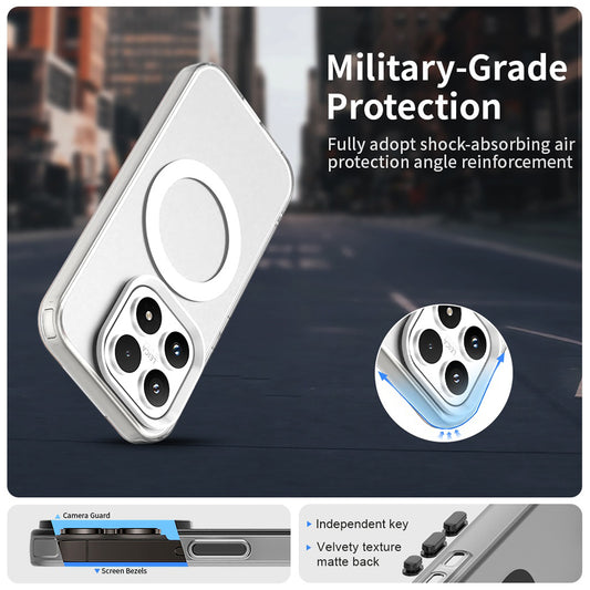 Funda MagSafe para Xiaomi 17, Techsuit, CandyCase, Blanca