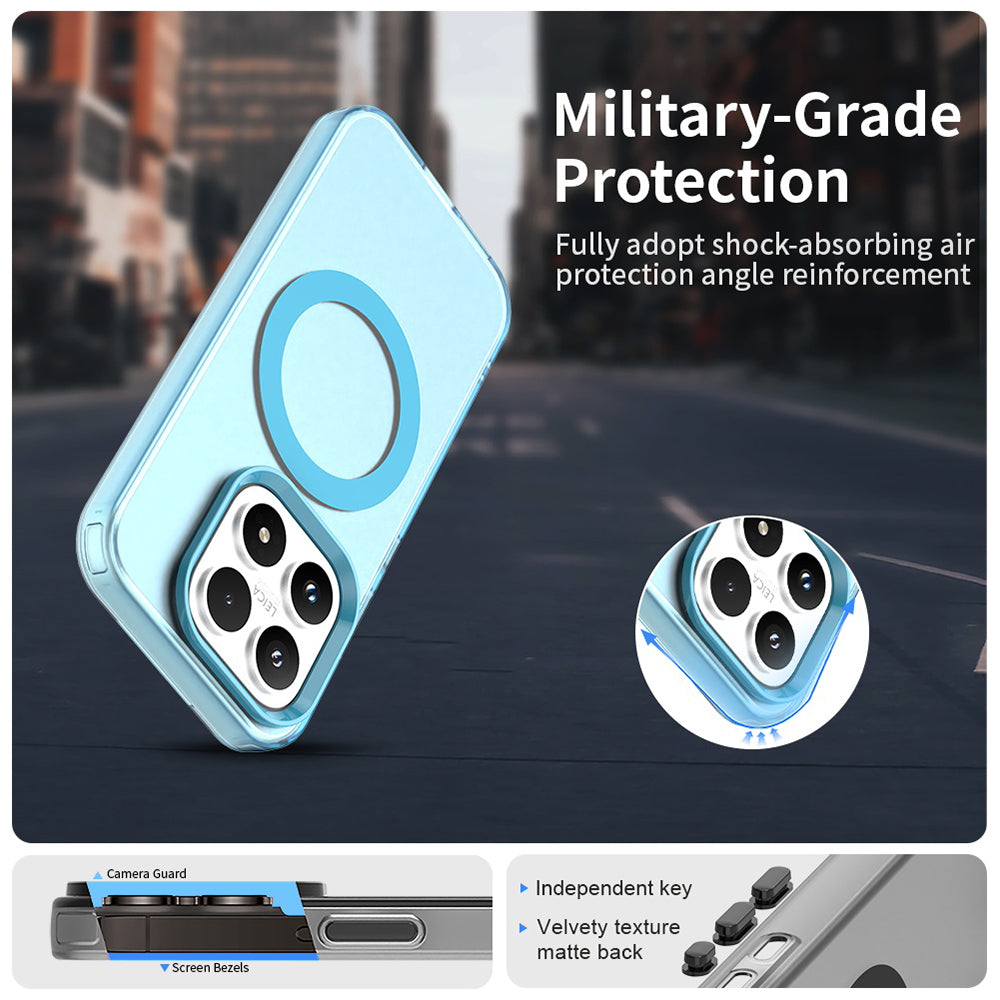 Funda MagSafe para Xiaomi 17, Techsuit, CandyCase, Azul