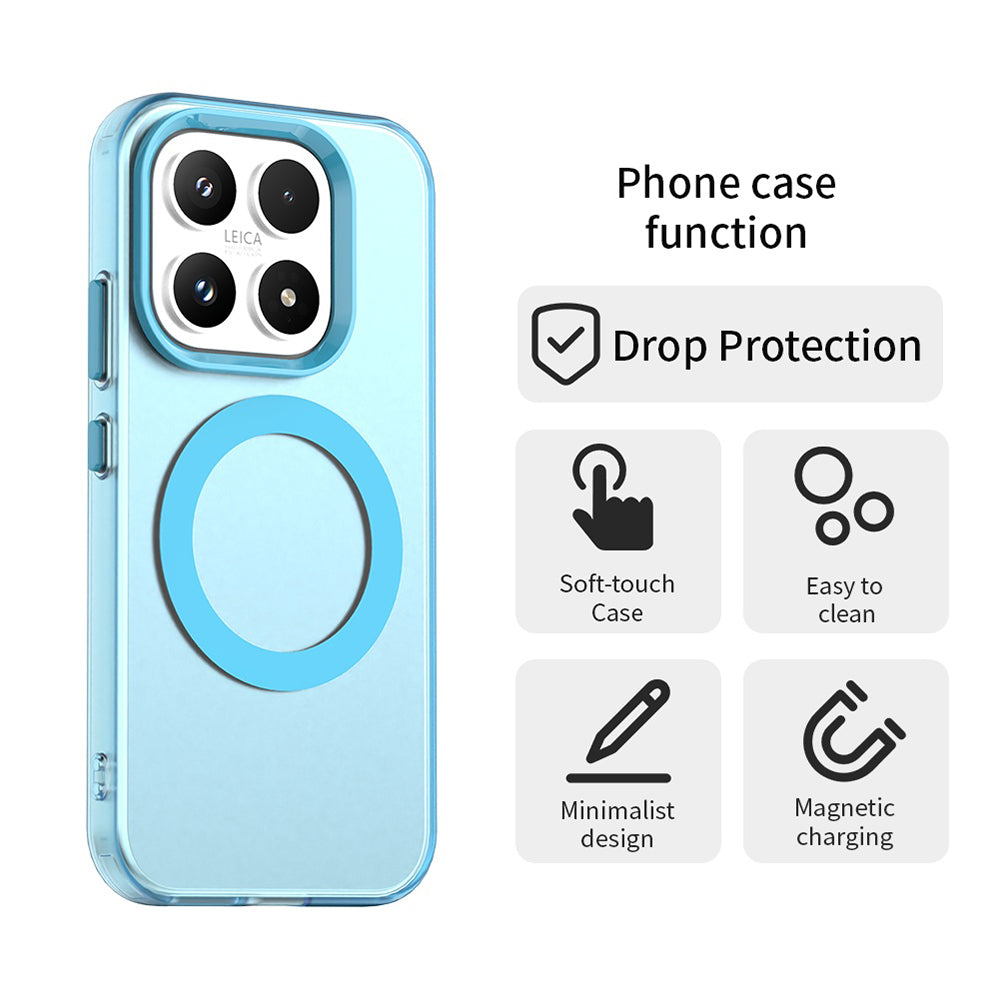 Funda MagSafe para Xiaomi 17, Techsuit, CandyCase, Azul