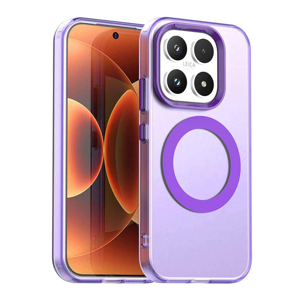 Funda MagSafe para Xiaomi 17, Techsuit, CandyCase, Morado