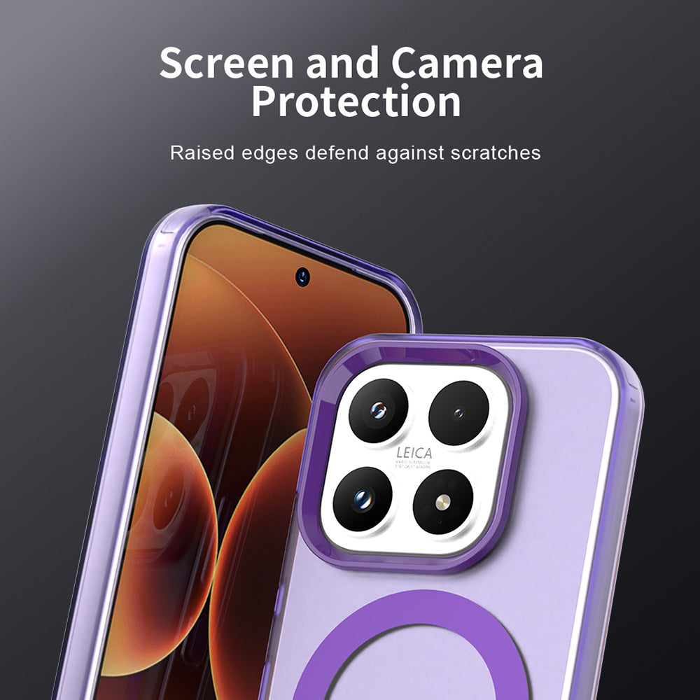 Funda MagSafe para Xiaomi 17, Techsuit, CandyCase, Morado