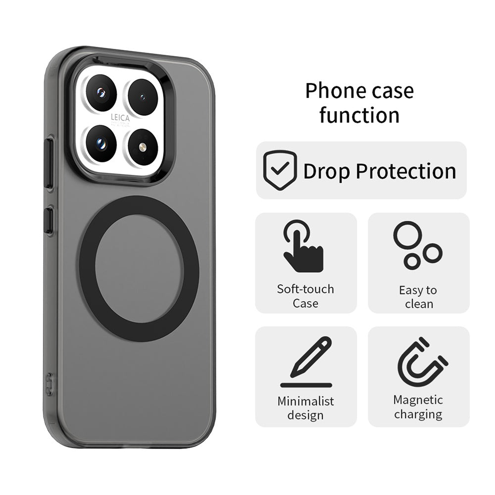 Funda MagSafe para Xiaomi 17, Techsuit, CandyCase, Negra