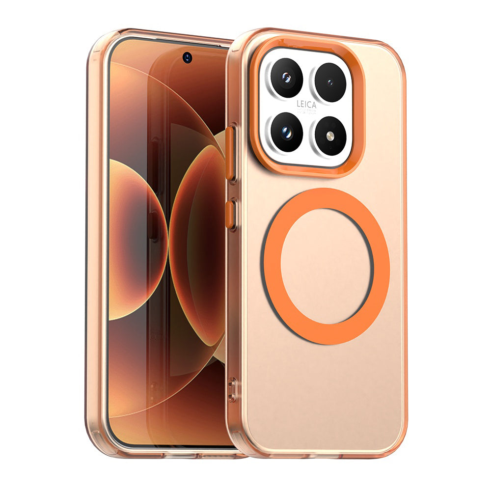 Funda MagSafe para Xiaomi 17, Techsuit, CandyCase, Naranja