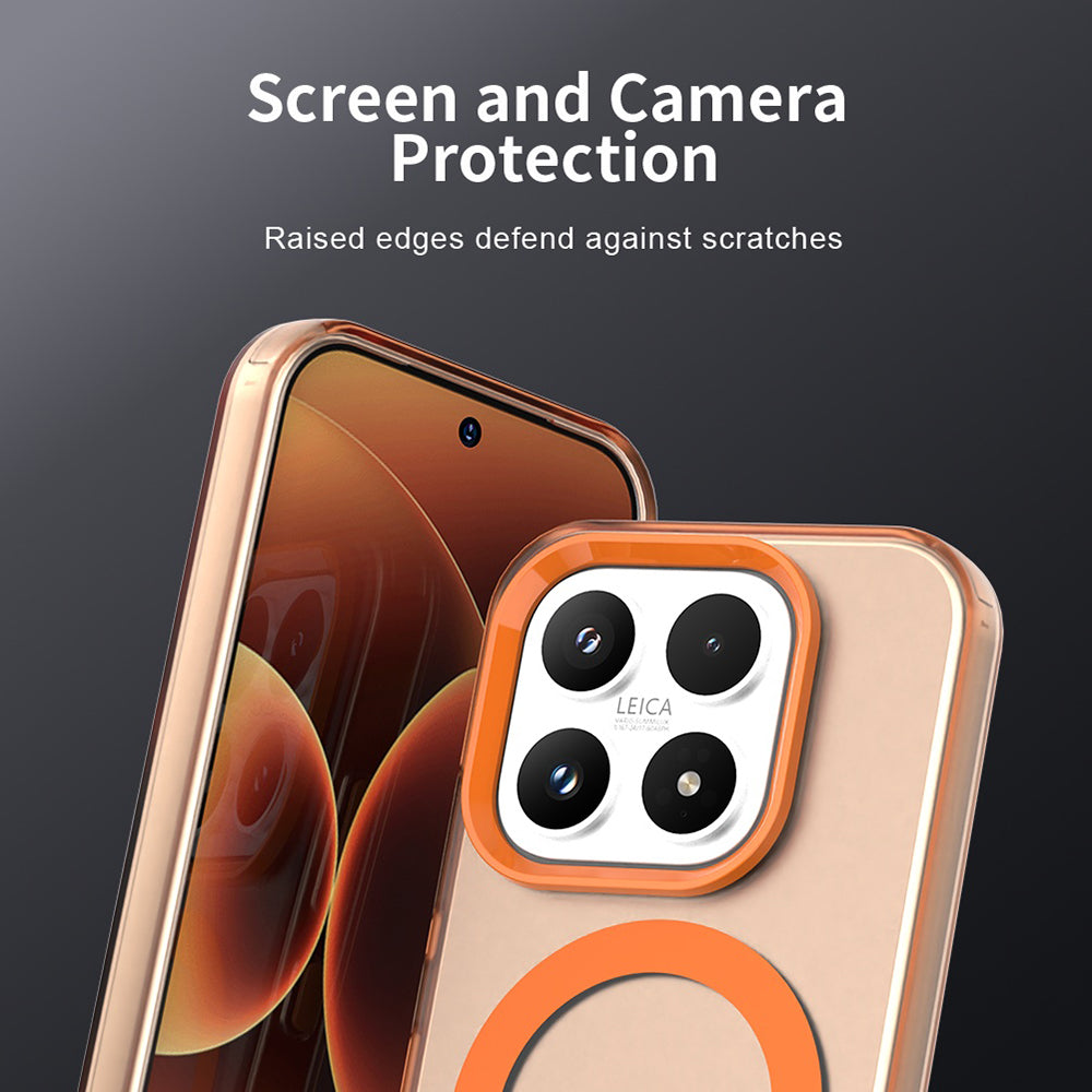 Funda MagSafe para Xiaomi 17, Techsuit, CandyCase, Naranja