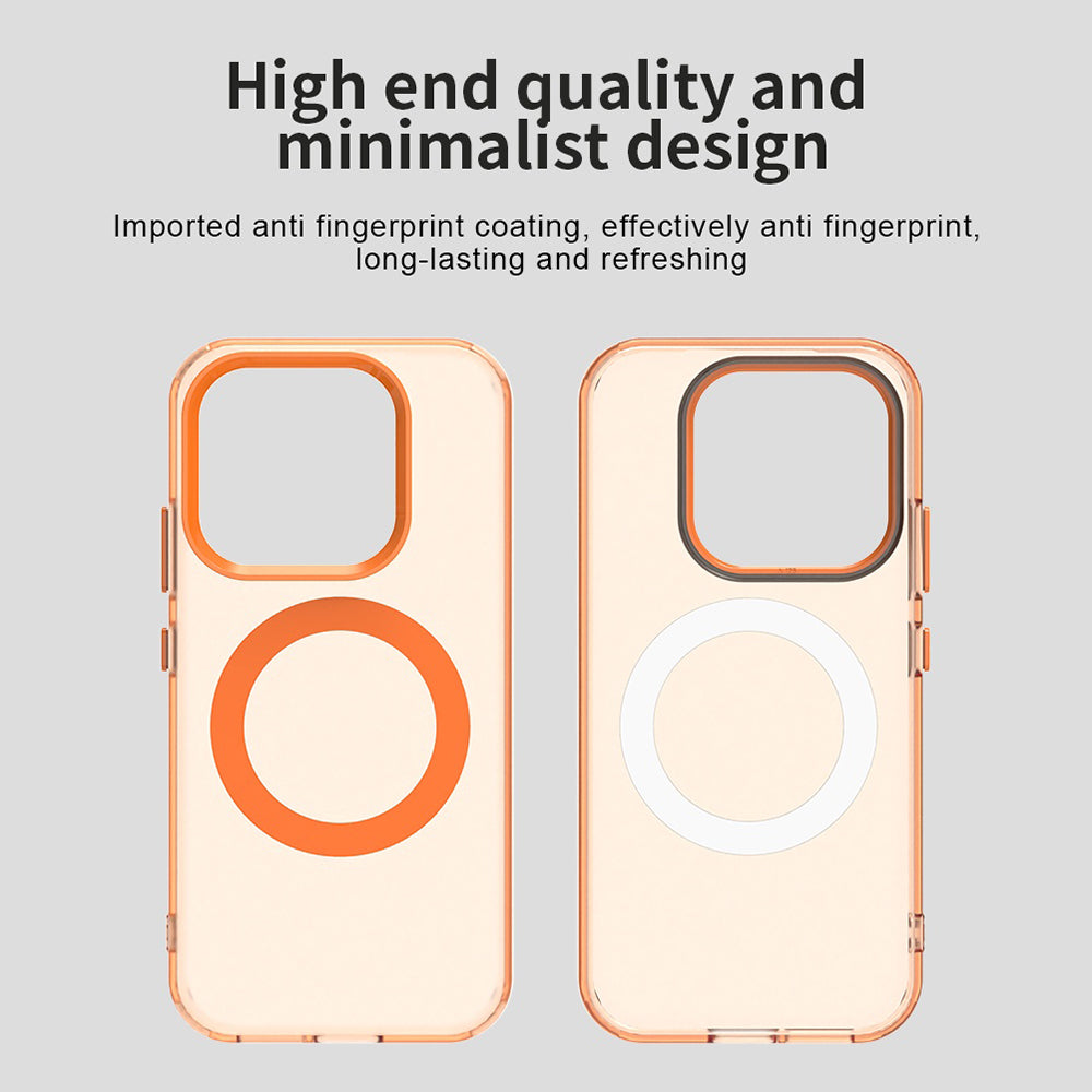 Funda MagSafe para Xiaomi 17, Techsuit, CandyCase, Naranja