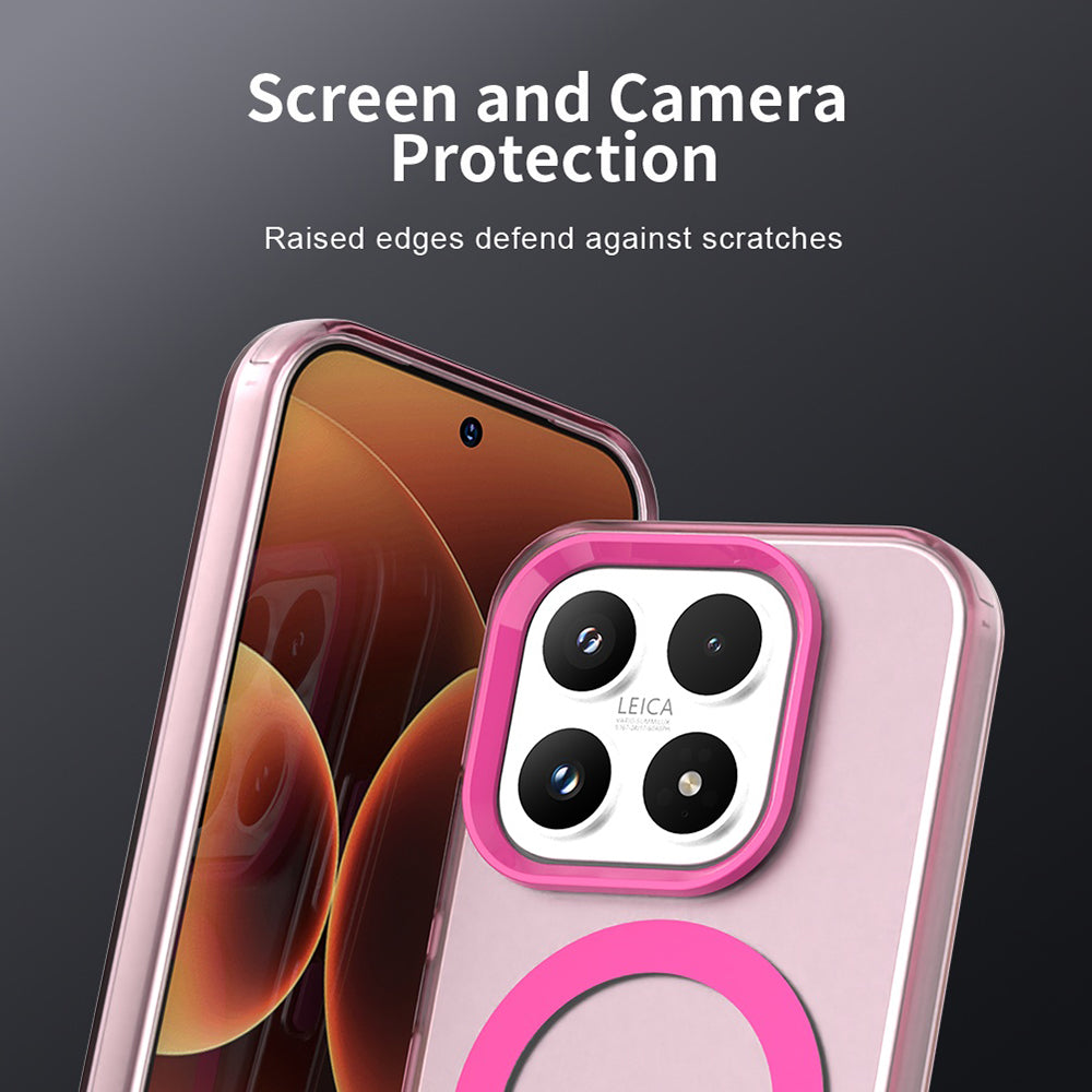 Funda MagSafe para Xiaomi 17, Techsuit, CandyCase, Rosa