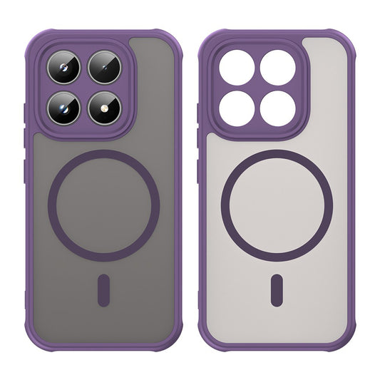 Funda MagSafe para Xiaomi 17, Techsuit, HaloFrost II, Morado