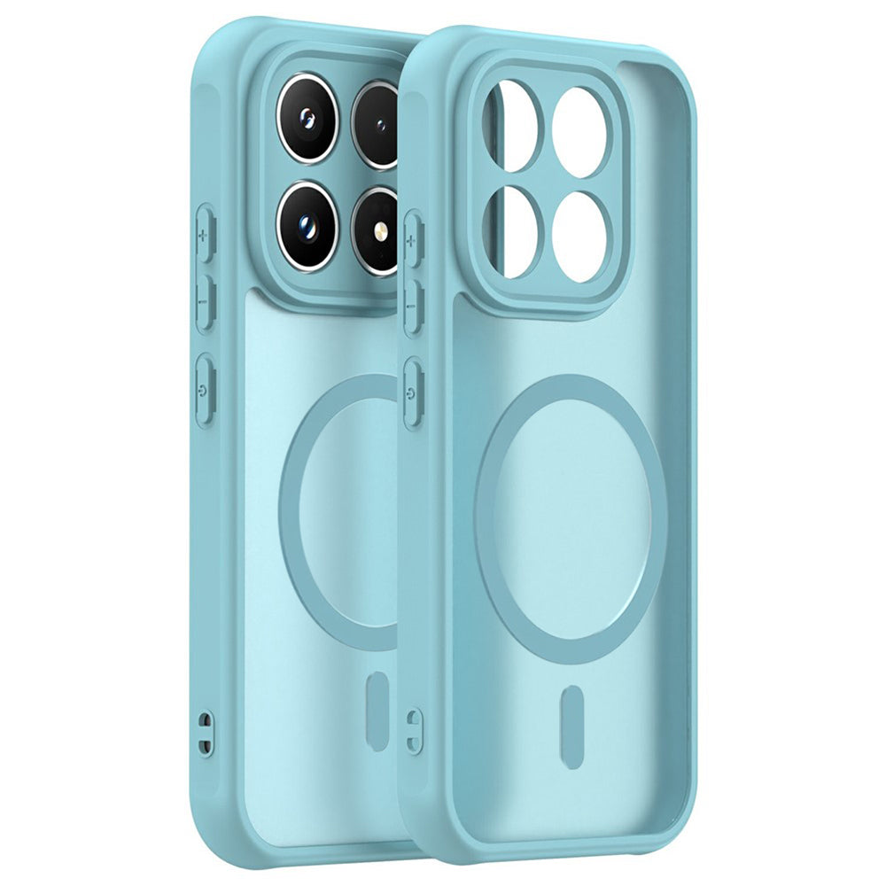 Funda MagSafe para Xiaomi 17, Techsuit, HaloFrost II, Verde Claro