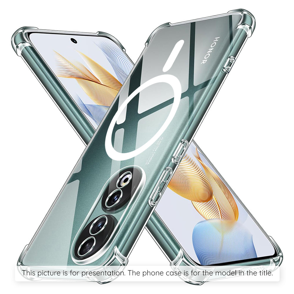 Funda MagSafe para Xiaomi 17, Techsuit, a prueba de golpes, Transparente