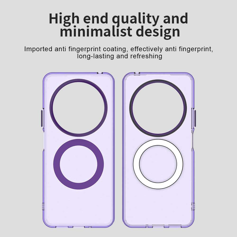 Funda MagSafe para Xiaomi Poco C75 / Redmi 14C, Techsuit, CandyCase, Morado