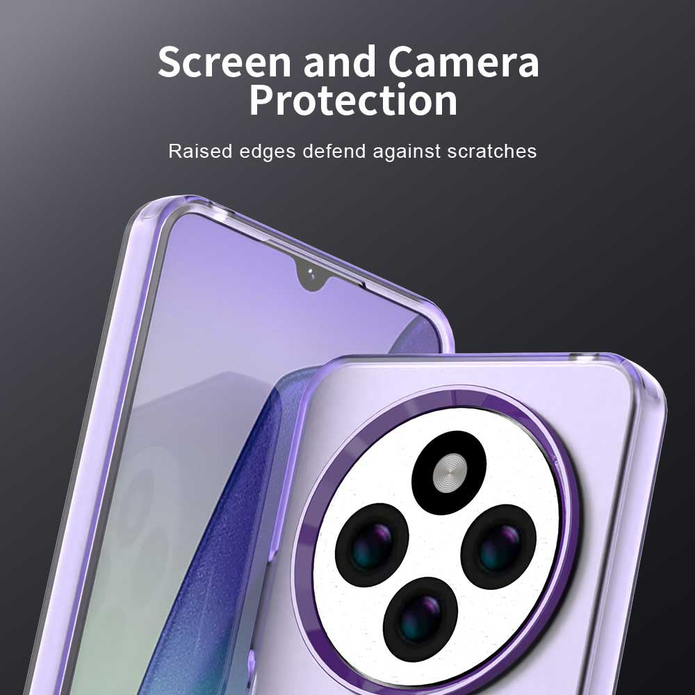 Funda MagSafe para Xiaomi Poco C75 / Redmi 14C, Techsuit, CandyCase, Morado