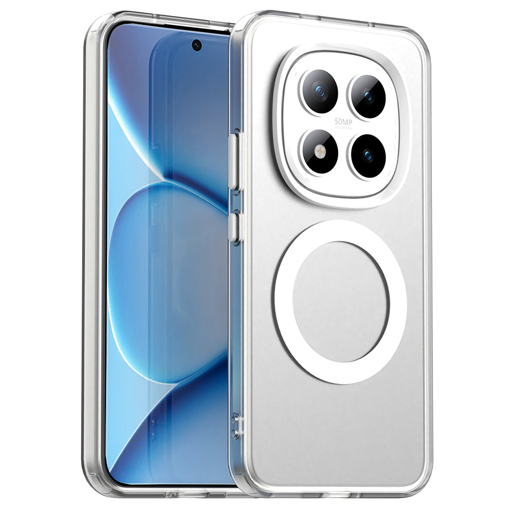 Funda MagSafe para Xiaomi Poco M8 Pro / Redmi Note 15 Pro+ 5G, Techsuit, CandyCase, Blanca