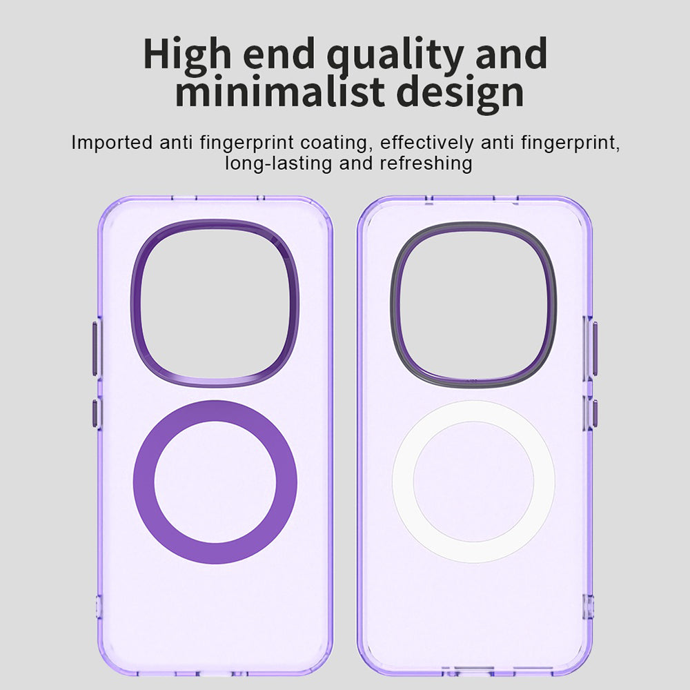 Funda MagSafe para Xiaomi Poco M8 Pro / Redmi Note 15 Pro+ 5G, Techsuit, CandyCase, Morado