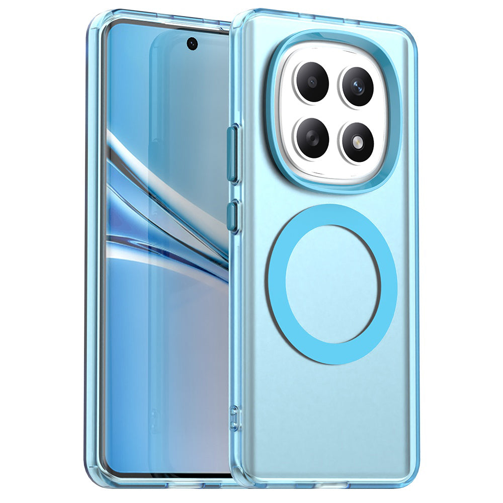 Funda MagSafe para Xiaomi Poco M8 / Redmi Note 15 5G / Note 15 4G, Techsuit, CandyCase, Azul