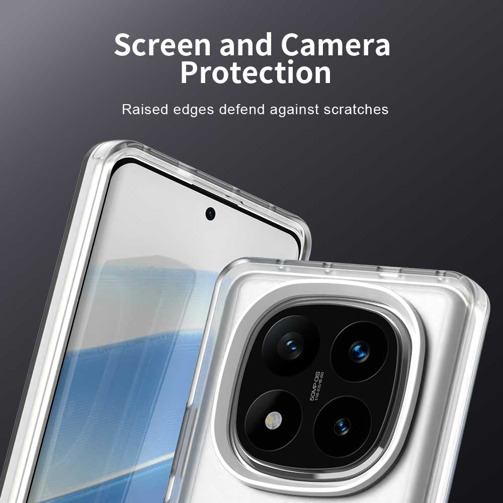 Funda MagSafe para Xiaomi Poco X7 / Redmi Note 14 Pro 5G, Techsuit, CandyCase, Blanca
