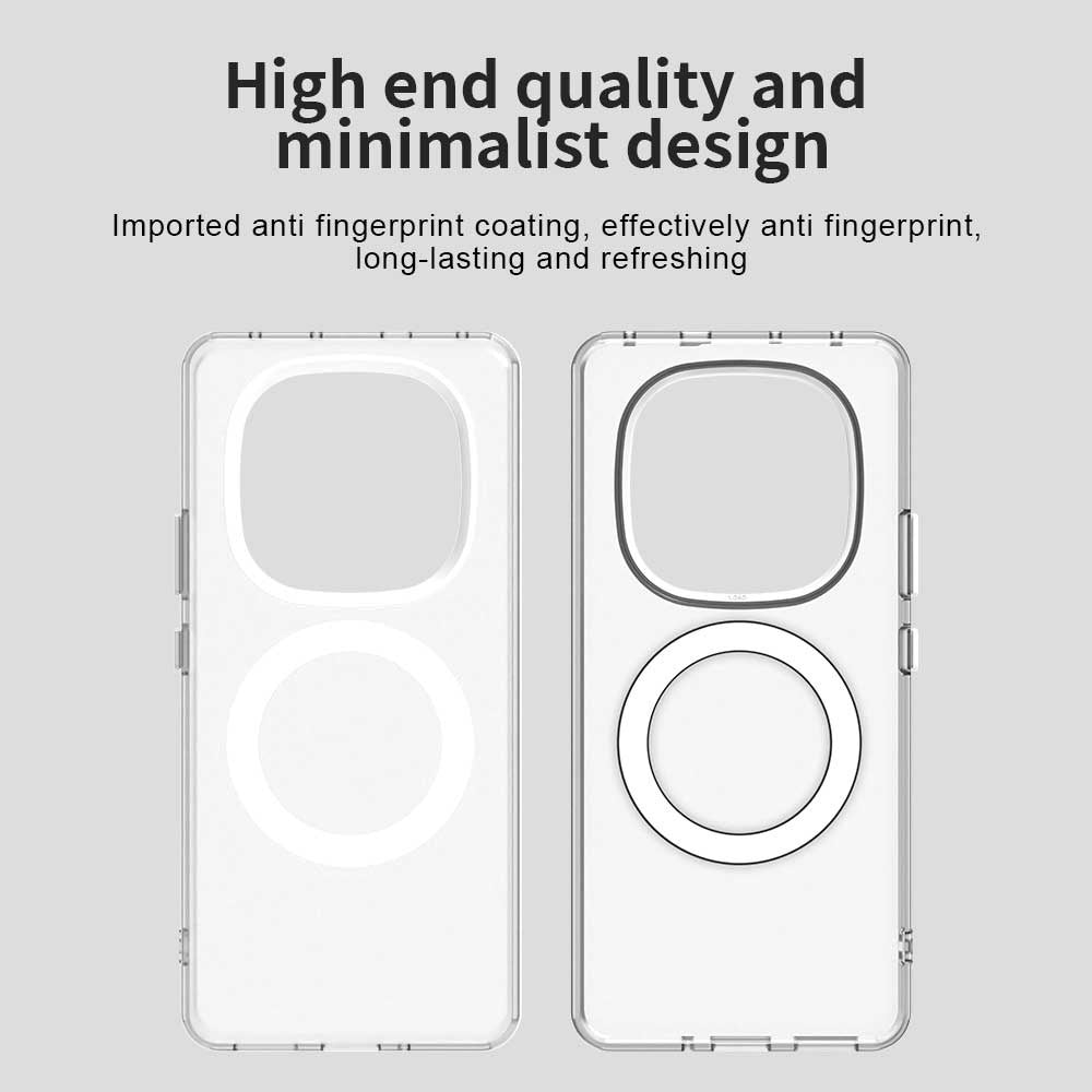 Funda MagSafe para Xiaomi Poco X7 / Redmi Note 14 Pro 5G, Techsuit, CandyCase, Blanca