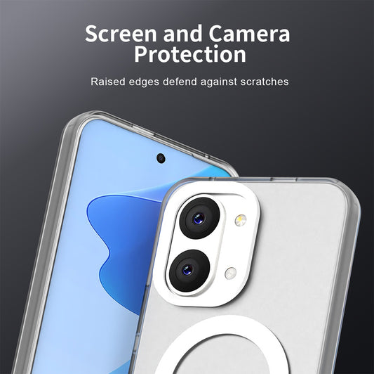 Funda MagSafe para Xiaomi Poco X8 Pro Max, Techsuit, CandyCase, Blanca