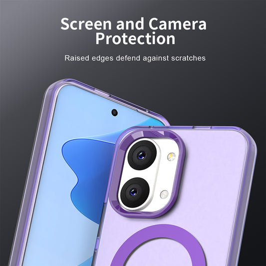 Funda MagSafe para Xiaomi Poco X8 Pro Max, Techsuit, CandyCase, Morado