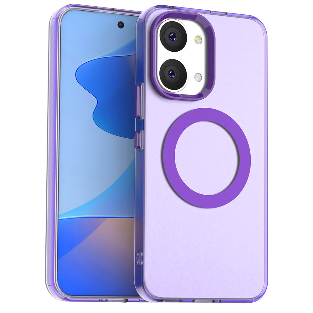 Funda MagSafe para Xiaomi Poco X8 Pro Max, Techsuit, CandyCase, Morado