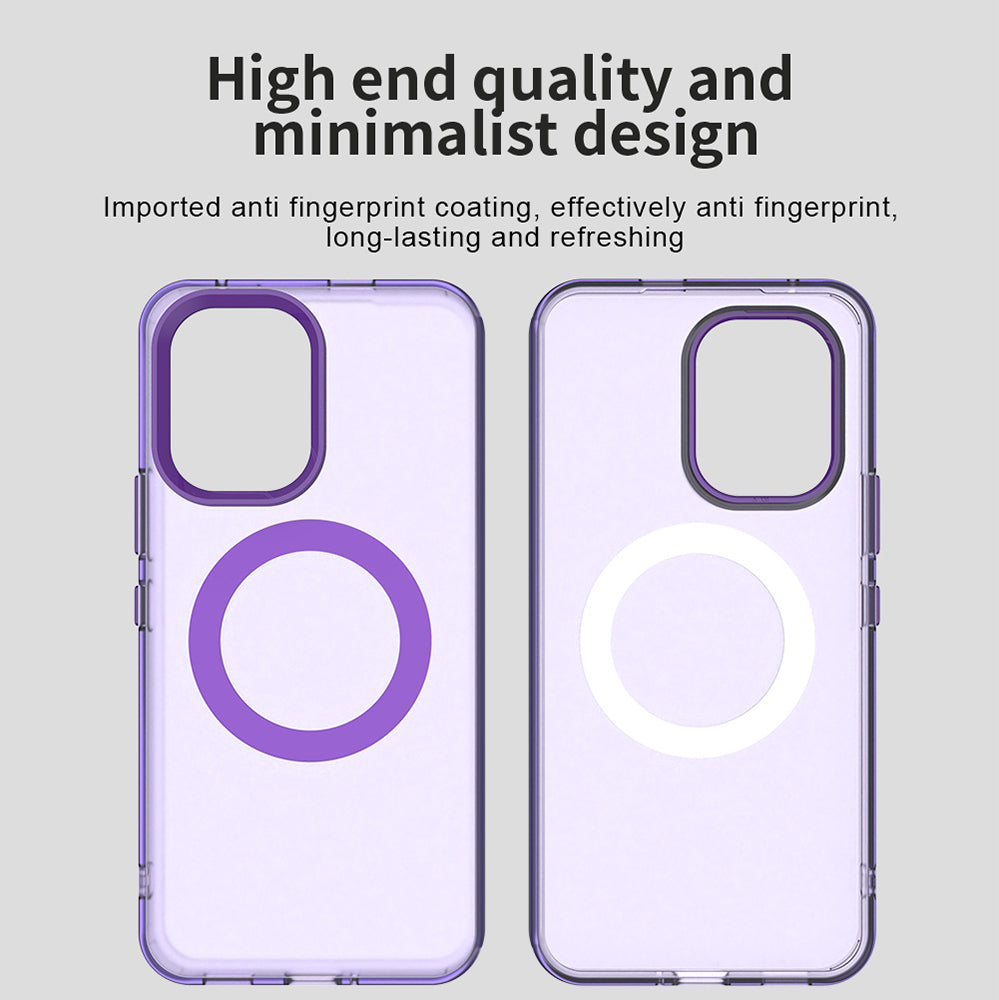 Funda MagSafe para Xiaomi Poco X8 Pro Max, Techsuit, CandyCase, Morado