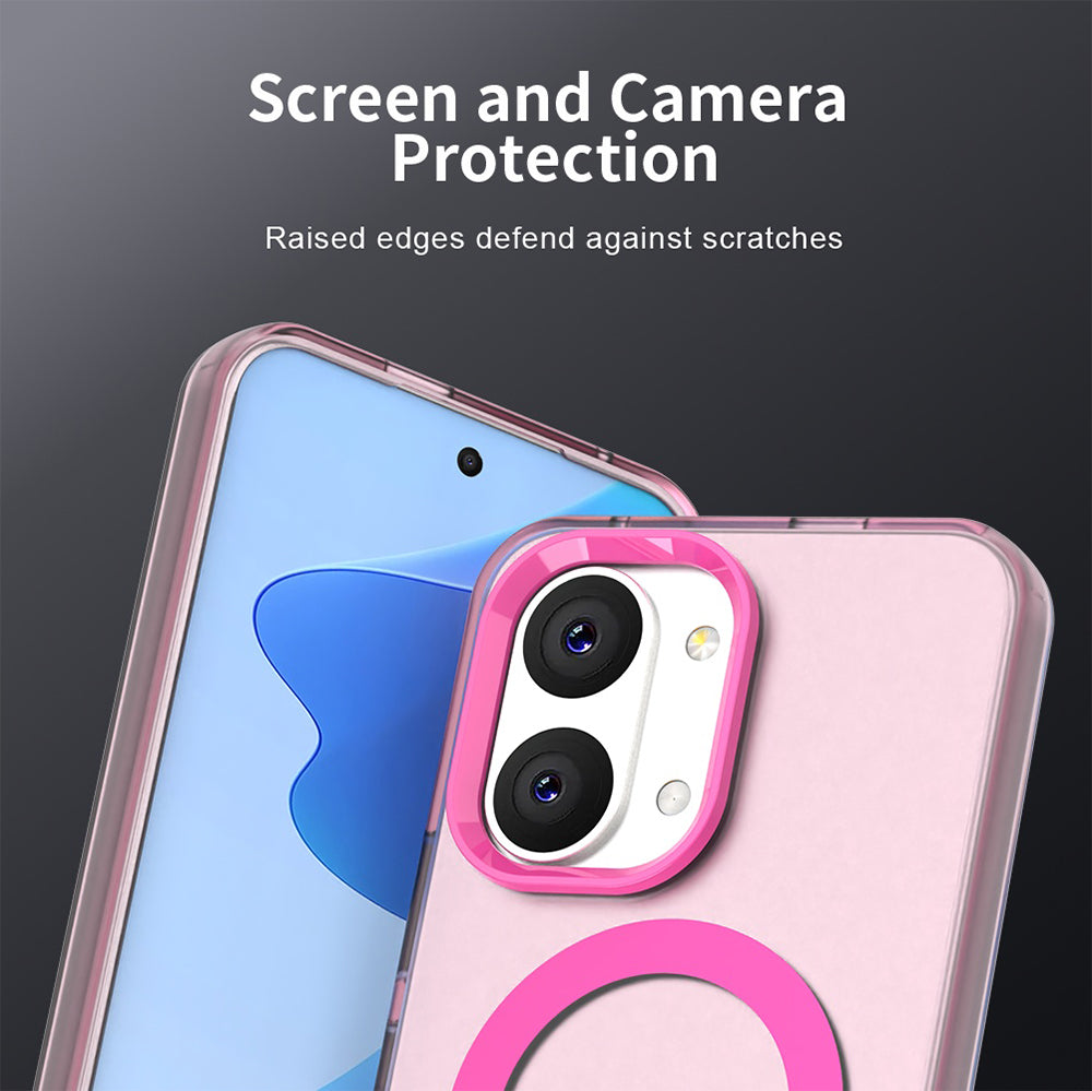 Funda MagSafe para Xiaomi Poco X8 Pro Max, Techsuit, CandyCase, Rosa