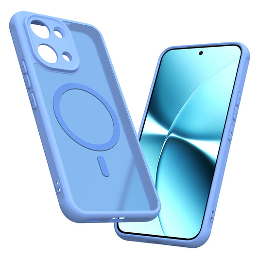 Funda MagSafe para Xiaomi Poco X8 Pro Max, Techsuit, HaloFrost II, Azul