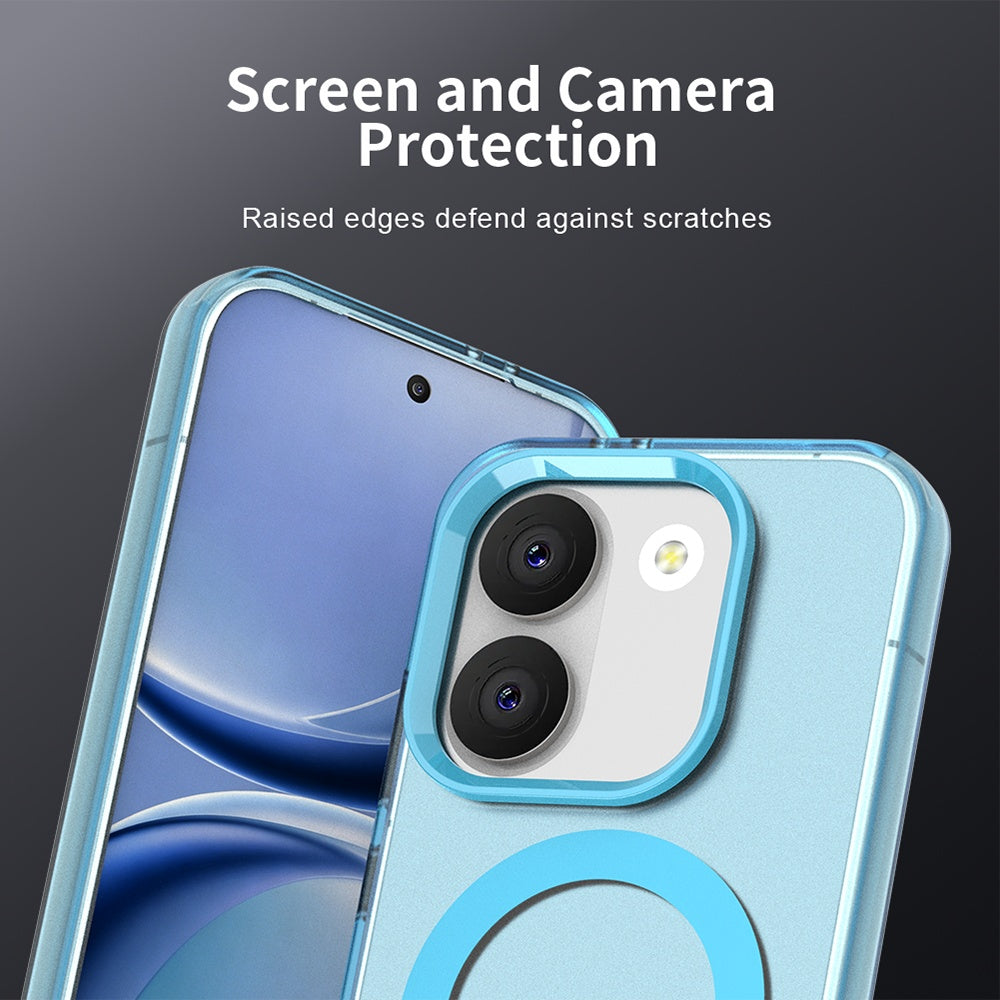 Funda MagSafe para Xiaomi Poco X8 Pro, Techsuit, CandyCase, Azul