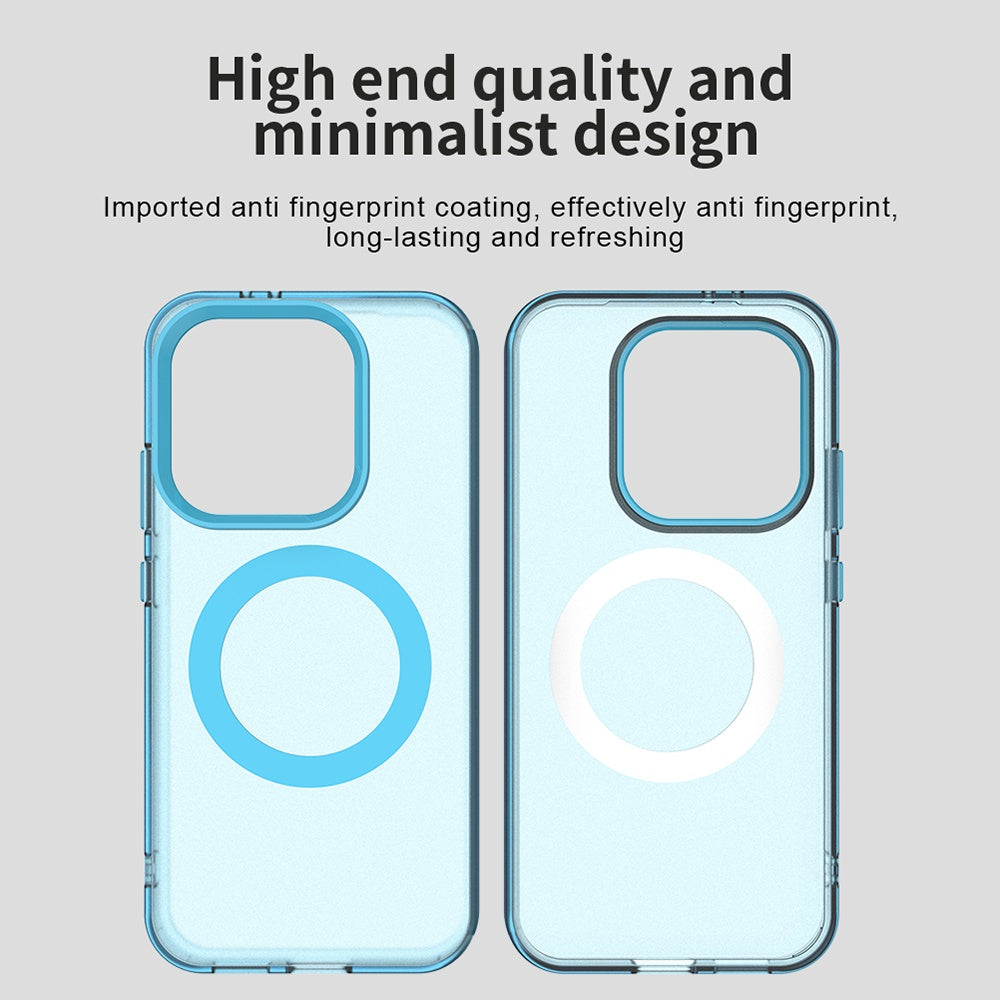 Funda MagSafe para Xiaomi Poco X8 Pro, Techsuit, CandyCase, Azul