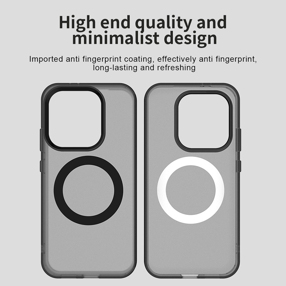 Funda MagSafe para Xiaomi Poco X8 Pro, Techsuit, CandyCase, Negra