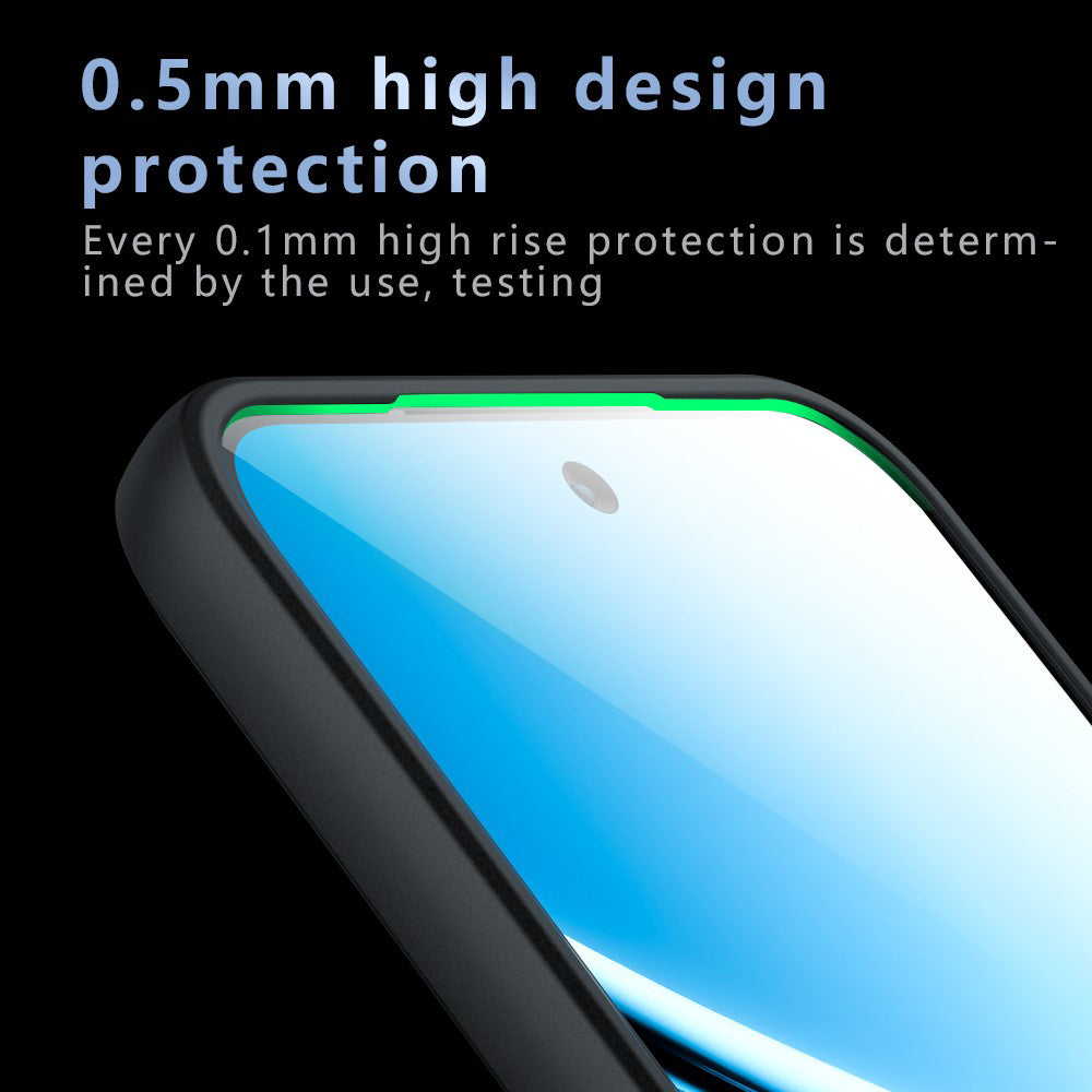 Funda MagSafe para Xiaomi Redmi 15 5G / 15 4G, Techsuit, PureFrost, Negra Satinada