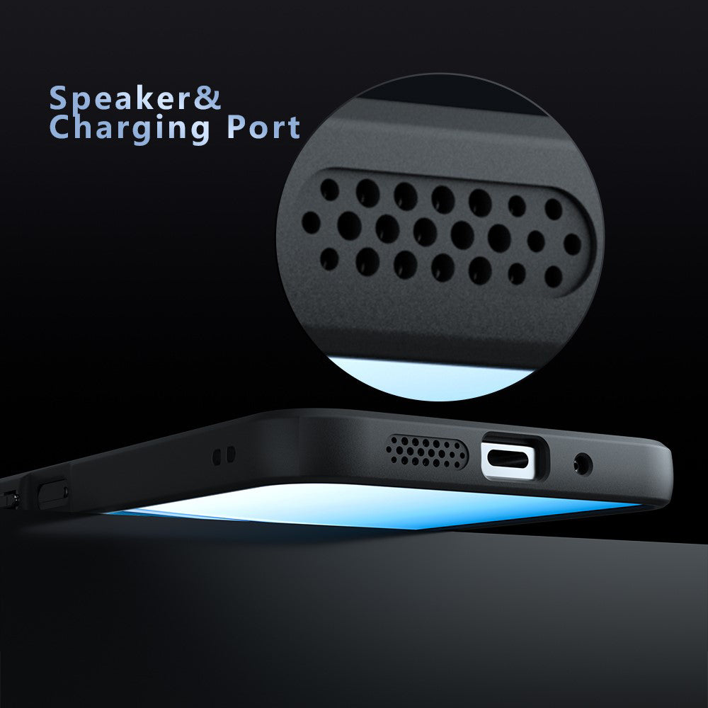 Funda MagSafe para Xiaomi Redmi 15 5G / 15 4G, Techsuit, PureFrost, Negra Satinada