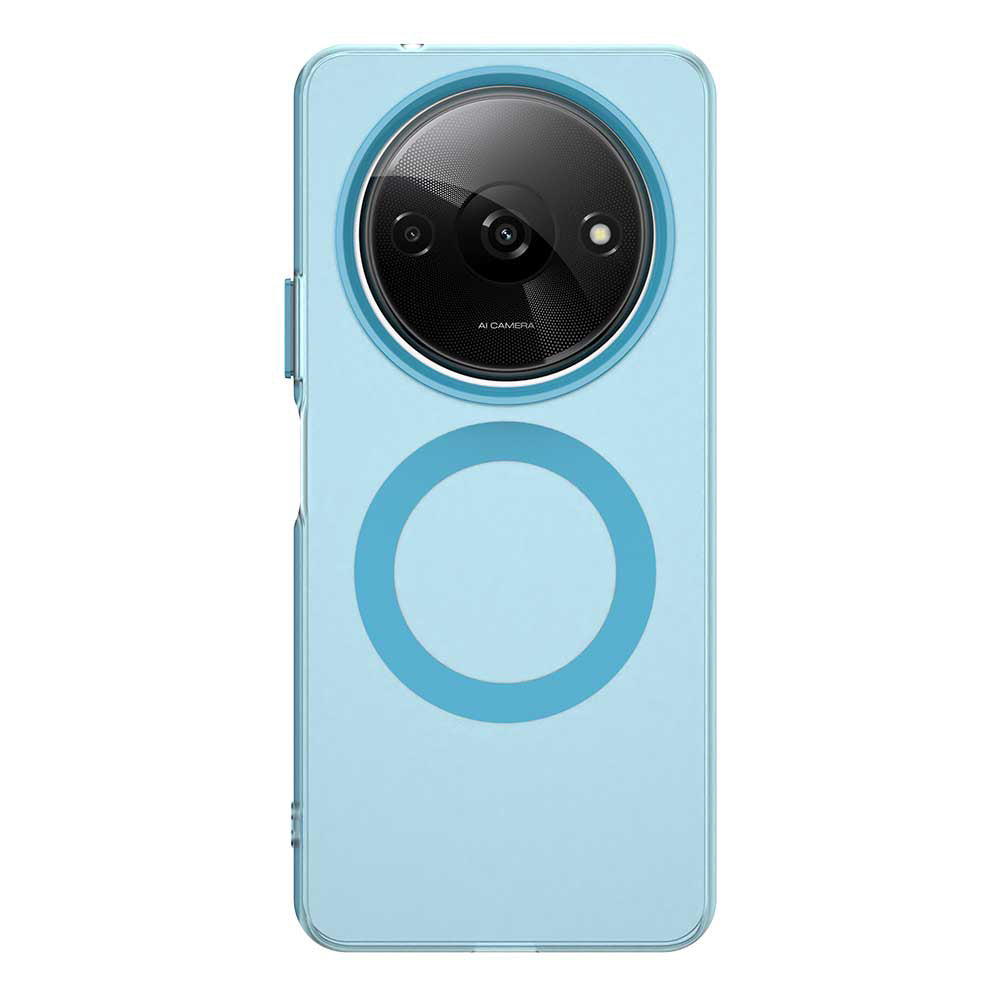 Funda MagSafe para Xiaomi Redmi A3x / A3, Techsuit, CandyCase, Azul